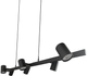 Lampa wisząca Light Prestige Snow 6xGU10 Black (LP-731/6L BK) - obraz 2