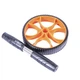 Ролик для пресса LiveUp EXERCISE WHEEL Ø17 см Black/Orange - изображение 7