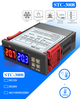Цифровой регулятор температуры двухзонный STC-3008, 12В, 10A - изображение 3