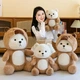 Маленькая плюшевая игрушка мишка в костюме кигуруми капибары 28 см коричневый (9104) - изображение 8