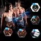 Миостимулятор BauTech для мышц и пресса набор из 3-х предметов + 10 гелевых наклеек Оранжевый (1016-041-00) - изображение 4