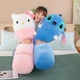 Мягкая игрушка обнимашка сплюшка батон стич 100 см с ушками подушка stich disney синий (9113) - изображение 4