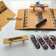 Фингерпарк набор фингерборд Skatepark fingerboard скейт парк пальчиковый скейт-фингерборд 6 скейтов - изображение 4