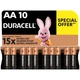 Батарейка Duracell AA MN1500 LR06 * 10 (5002508/5006461) - зображення 1