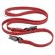 Поводок DAYTONA GUMMY MATICGA20/200RED, с автоматическим карабином, прорезиненный нейлон - изображение 1