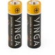 Батарейка AA LR6 Alkaline 2pcs Blister Vinga (VJABAA2) - изображение 2