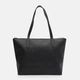 Сумка шоппер женская из натуральной кожи Coach Zip Tote Black BG-COA-99 Черная (193971685915) - изображение 4