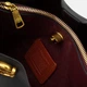 Сумка кросс-боди женская из натуральной кожи маленькая Coach Willow Tote 24 BG-COA-100 Черная (195031197093) - изображение 6