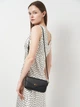 Сумка кросс-боди женская из натуральной кожи маленькая Coach Wyn Crossbody BG-COA-83 Черная (195031488344) - изображение 2