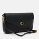 Сумка кросс-боди женская из натуральной кожи маленькая Coach Wyn Crossbody BG-COA-83 Черная (195031488344) - изображение 3