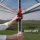 Сушка для белья уличная Vileda Sun Lift Compact 40 высота 172 см, рабочая поверхность 40 м (168250) - изображение 3