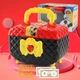 Детский игрушечный сейф Копилка со звуком и подсветкой Mickey Mouse Черный с красным - изображение 3