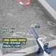 Электрический водный автомат на аккумуляторе с прицелом и глушителем M416 Water Gun Синий - изображение 4