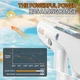 Игрушечный водный автомат на аккумуляторе Автоматический набор воды Water gun 39 см Белый - изображение 3
