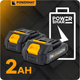Воздуходувка аккумуляторная 21V 2x2Ah Powermat - изображение 10