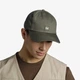 Кепка Buff Baseball Cap Sollid Zire Military зелений - зображення 4