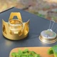 Спиртовая горелка Fornello для кемпинга с подставкой Золотой (1002-406-00) - изображение 5