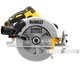 Пила циркулярна акумуляторна DeWALT DCS570N (без АКБ): 18В, 5500 об./хв, диск 184 мм, 3,6 кг - зображення 5
