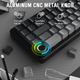 Бездротова механічна клавіатура ATTACK SHARK X66 (60% ANSI Layout), Hot-Swap, WIRED+2.4G+BT5.0, Moonlit Night - изображение 5