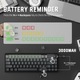 Бездротова механічна клавіатура ATTACK SHARK X66 (60% ANSI Layout), Hot-Swap, WIRED+2.4G+BT5.0, Moonlit Night - изображение 7