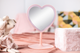 Дзеркало косметичне Innogio GIOperfect Рожеве серце GIO-758HEART (5904405021583) - зображення 6