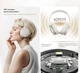 Бездротові навушники LULE EL-GT10 чорні з ANC шумозаглушенням, Hi-Fi звуком, Bluetooth 5.4 і AUX, 40 мм драйвери, акумулятор 400 мА·год, до 55 годин роботи - зображення 5