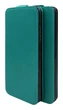 Чехол из натуральной кожи Logarm Genuine Leather Flip для Nokia Lumia 730 Бирюзовый - изображение 1