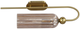 Настінний світильник Light Prestige Piega LP-939/1W amber - зображення 3