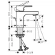 Змішувач для раковини HANSGROHE Vernis Shape 71560000 - зображення 2