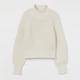 Свитер женский H&M 9909114wer S Молочный (PS2030000358465) - изображение 1