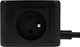 Przedłużacz Huslog HUS1001 Cube Extension Cord with LED Black (OWN000063) - obraz 7