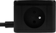 Przedłużacz Huslog HUS1001 Cube Extension Cord with LED Black (OWN000063) - obraz 9