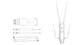 Зовнішня точка доступу Wavlink AC1200 AERIAL HD3 Дводіапазонна Wi-Fi станція 5 ГГц + 2.4 ГГц (WL-WN570HA2) - изображение 2