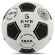 Мяч футбольный Core Soccer Star 6033 размер №5 White-Black - изображение 2