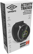 Фітнес-браслет Umbro Activity Tracker E7369 Black/Silver (8711252473697) - зображення 3