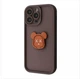 Чохол Мультяшний З Підставкою Pretty Case iPhone 13 Pro Max Bear X Brown - зображення 1