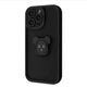 Чохол Мультяшний З Підставкою Pretty Case iPhone 13 Pro Max Bear X Black - зображення 1