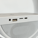 Умная аккумуляторная RGB лампа ночник с Bluetooth колонкой дискошаром беспроводной зарядкой 1200 мАч 23.5х9х23.8 см (480384-Prob) Белая - изображение 8