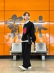 Свитшот оверсайз мужской Uniqlo 517882840 2XL Черный с принтом (1159827321) - изображение 5