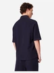 Поло длинное мужское Armani Exchange 982969508 2XL Синее (1159833580) - изображение 2
