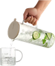 Dzbanek Buydeem szklany z silikonową pokrywką 1200 ml (6950386605112) - obraz 5