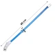 Світлодіодний Lesko Blue S LED нашийник L-18 USB водовідштовхувальний, що світиться, для собак і котів - зображення 5
