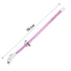 Світлодіодний нашийник Lesko L-18 Pink L LED USB світиться водовідштовхувальний для собак і котів - зображення 5