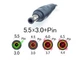 Блок живлення для Samsung 19V 3.16A 60W (5.5*3.0+Pin)(ADP-60ZH A AD-6019) (без кабелю) (36158) - изображение 2