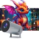 Смарт Проектор MAGCUBIC HY300 Pro 4K Android 11 HD BT 5.0 Dual Wi-Fi Домашний кинотеатр Gray - изображение 8