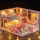 Конструктор 3D DIY CUTE ROOM Румбокс "Розовый уют" Dream Angels, L-030, розовый - изображение 1