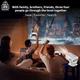 Ігровий проектор домашній кінотеатр SmartTV HCS350Max Android14 4K 450ANSI 1080p + 2 геймпада PS5 + 10000ігор білий - зображення 2