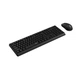 Комплект (клавіатура, миша) бездротовий Rapoo X1500 Wireless Black - зображення 1