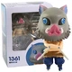 Аниме фигурка нендороид Клинок рассекающий демонов Demon Slayer Hashibira Inosuke, Иноске, подвижная, 10 см (BDD 0123) - изображение 1
