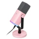 Мікрофон динамічний Fifine AM8 USB/XLR Pink - изображение 3